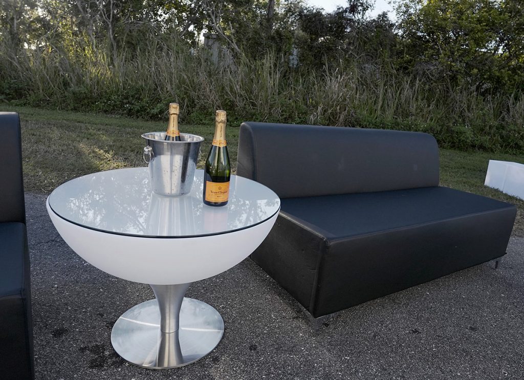 blackleathercouchrental Florida Furniture Rental